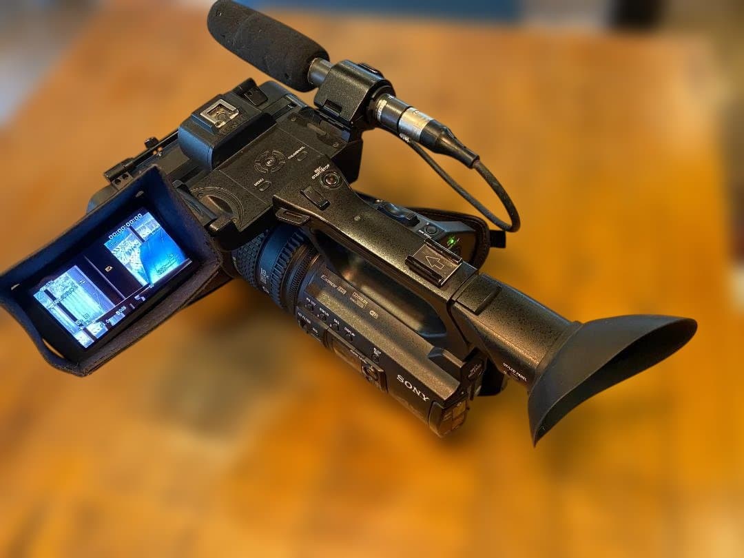 SONY PXW-Z150 ワイコン、マットボックス付き