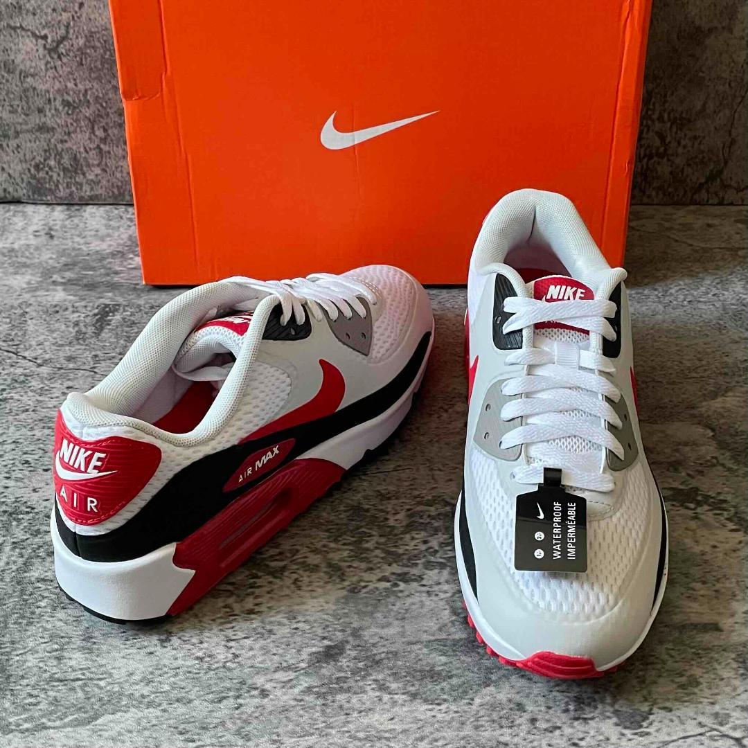 ★NIKE AIR MAX 90 G 赤 23 ナイキ エアマックス ゴルフ