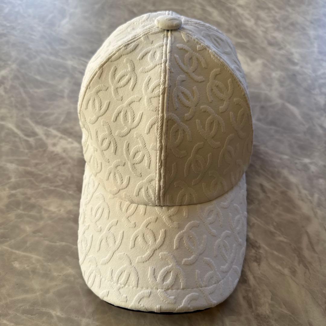 美品　入手困難　超希少　シャネル　CHANEL　キャップ　帽子　2025S