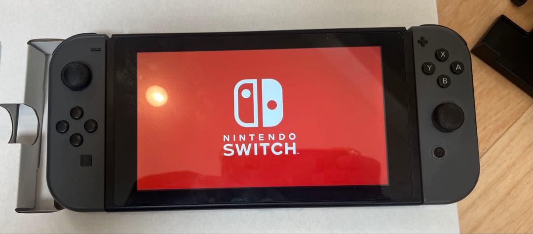 Nintendo Switch 初期型 本体 箱あり 付属品完備 画面焼けあり