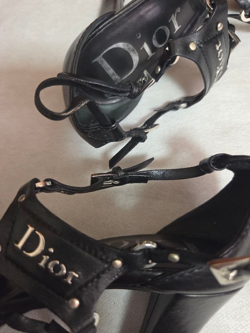 Dior　ディオール　パンプス　黒　37ハーフ