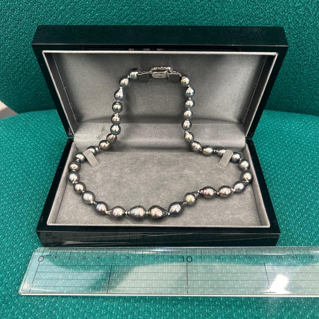 バロックパール ネックレス シルバー留め具