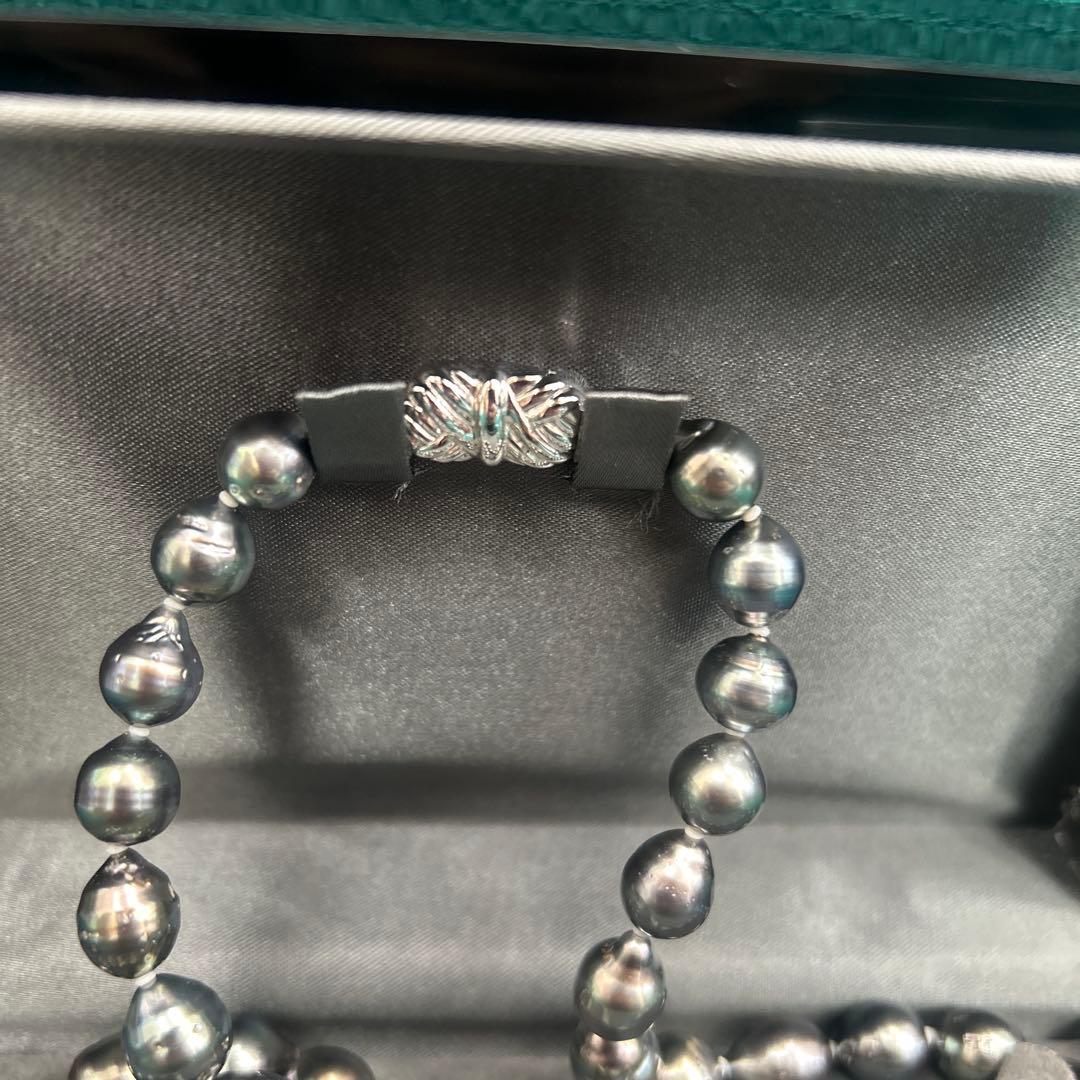 バロックパール ネックレス シルバー留め具