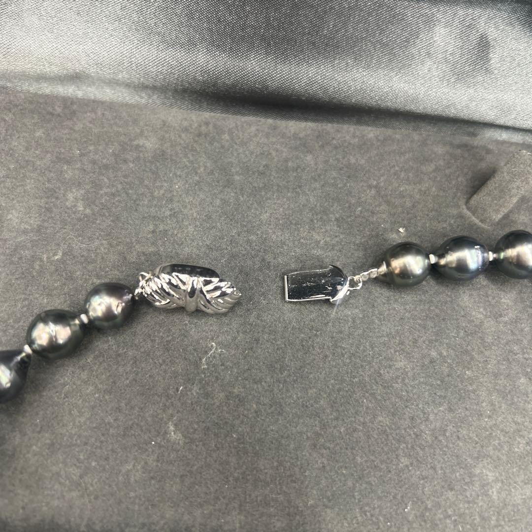 バロックパール ネックレス シルバー留め具