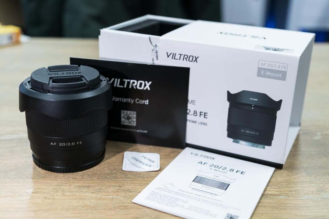 【 元箱付】Viltrox AF 20mm F2.8 FE ソニーEマウント