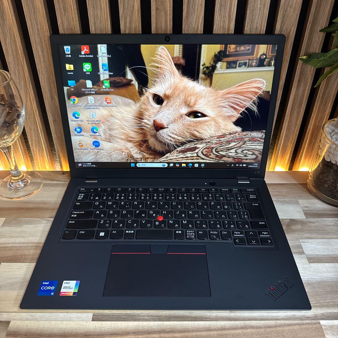 美品2023年モデル‼️ThinkPad L13☘第13世代☘ノートパソコン