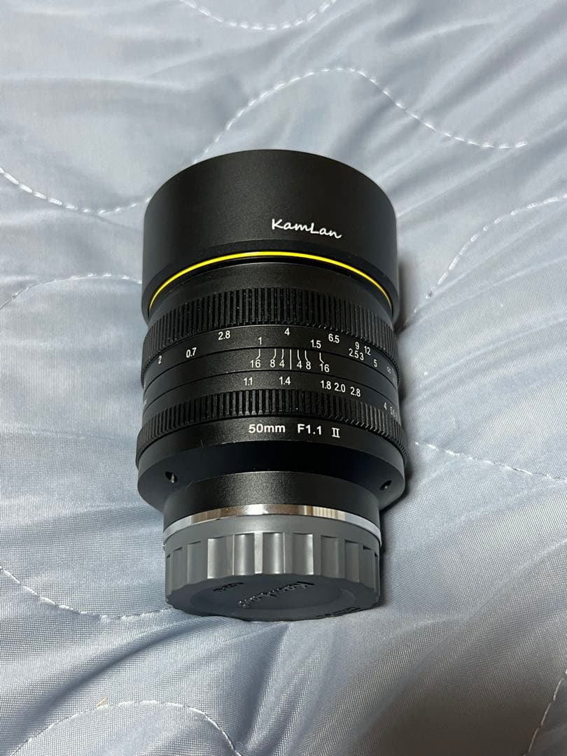 キヤノン用単焦点　Kamlan 50mm f1.1 ii
