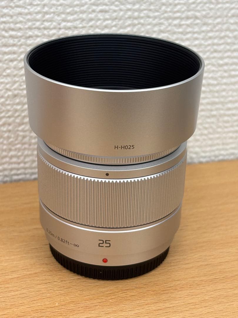 ◆明るい単焦点レンズ◆25mm/F1.7◆H-H025-S◆おまけ付◆