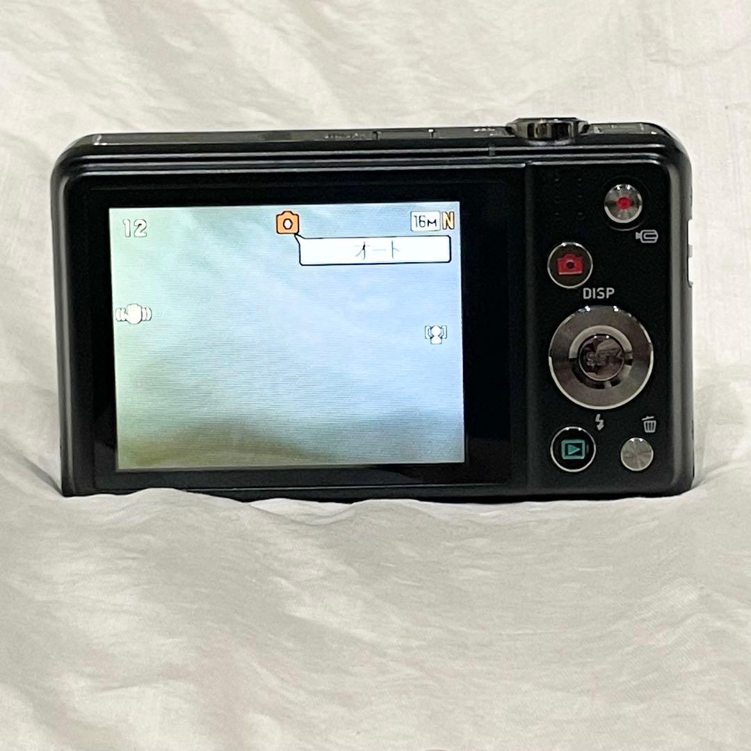 【美品】 CASIO EXILIM EX-ZS160 ブラック デジタルカメラ