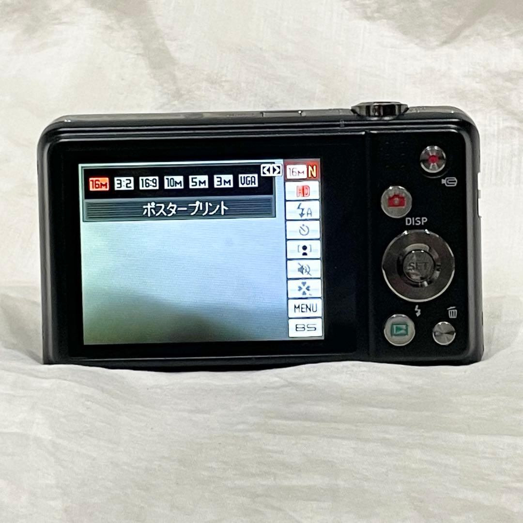 【美品】 CASIO EXILIM EX-ZS160 ブラック デジタルカメラ