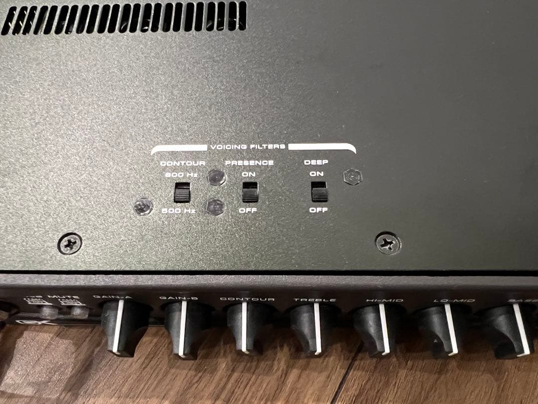 GK MB Fusion ベース用ヘッドアンプ＋ラックマウンタセット