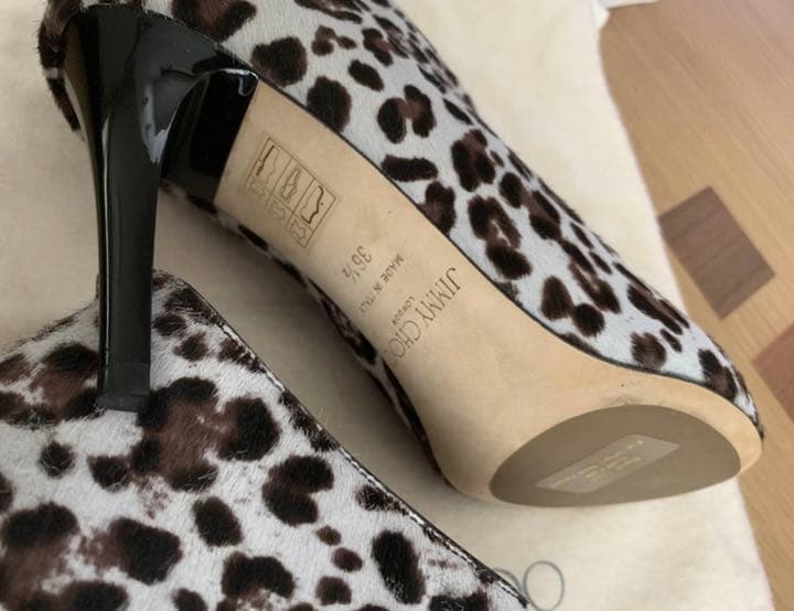 新品 サイズ36.5 ジミーチュウ ハラコショートブーツ JIMMY CHOO