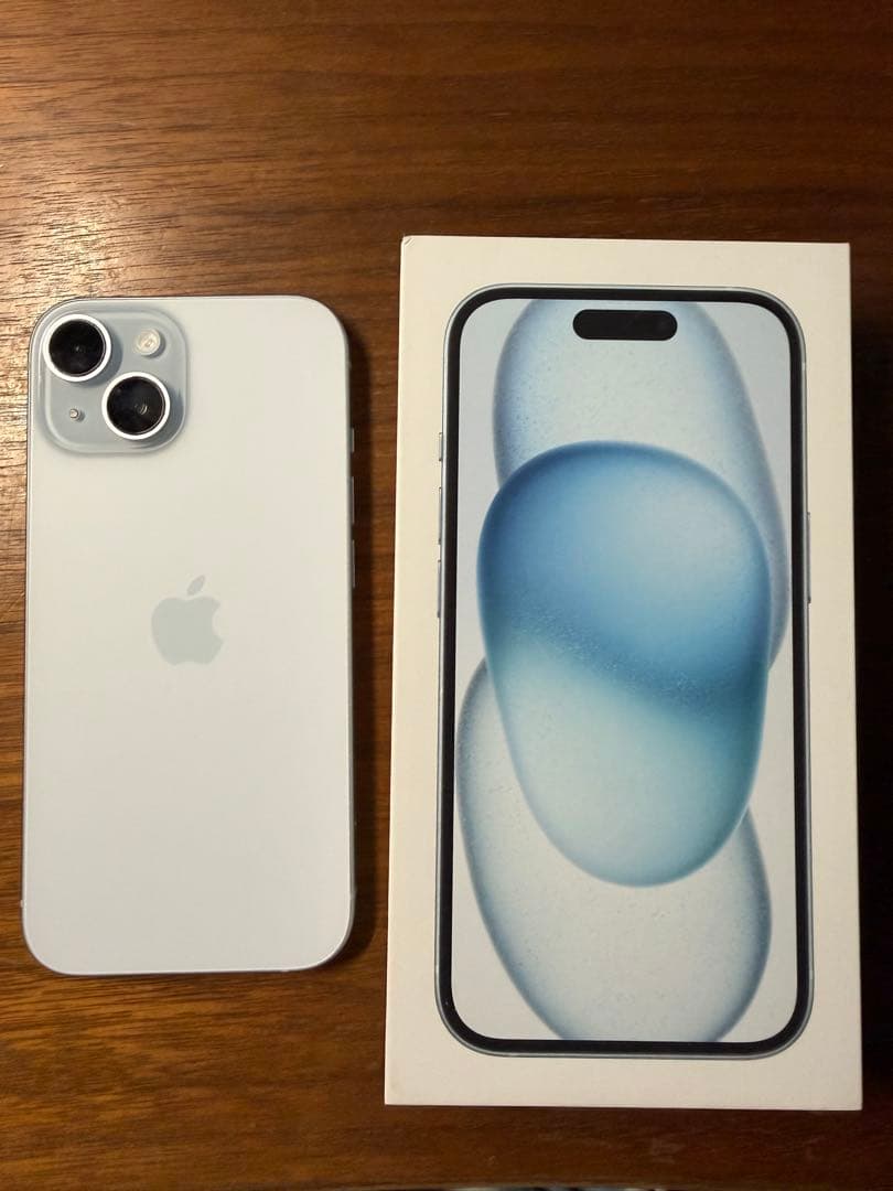 【最終値下げ】Apple iPhone 15 ブルー 128GB 本体 箱付き