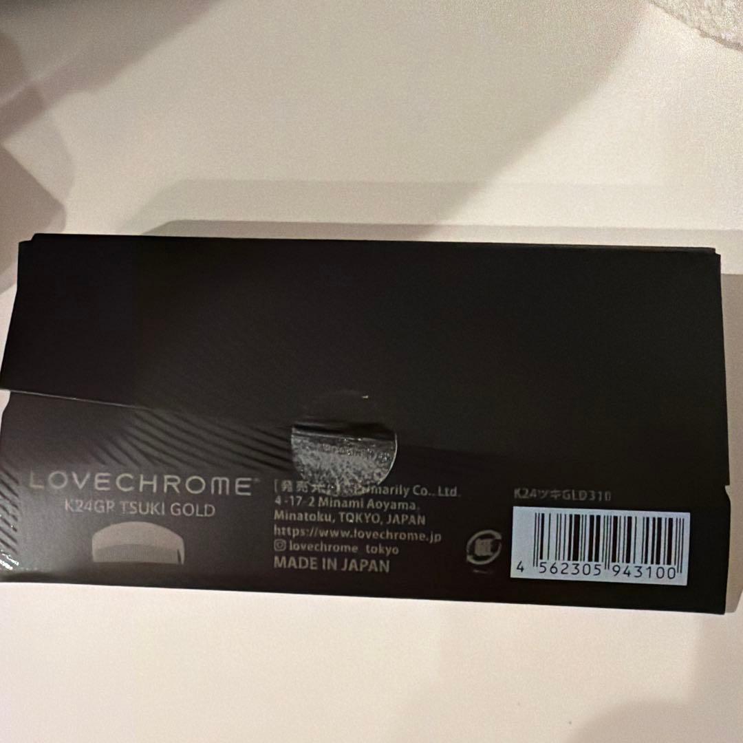 LOVECHROME ゴールドヘアコーム 専用ケース付き