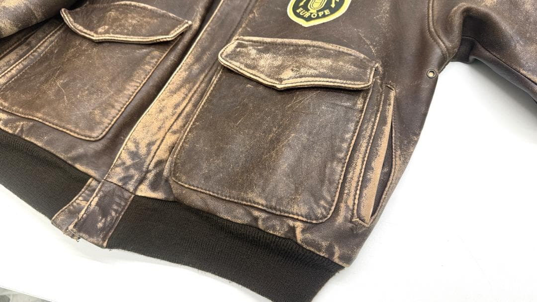 ★AVIREX アヴィレックス A-2 フライトジャケット レザー