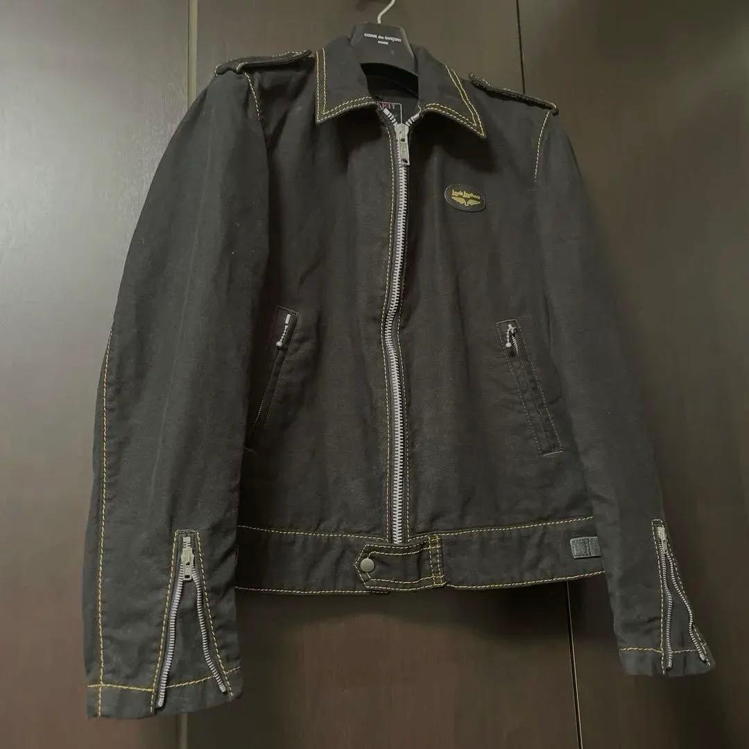 希少品‼️名作‼️美品‼️JUNYA MAN × Lewis Leathers Ｌ