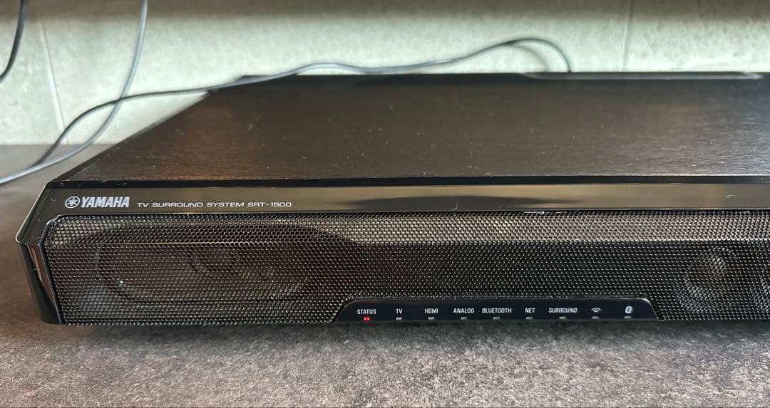 YAMAHAヤマハ　シアターサウンドバー　TVサラウンドシステムSRT-1500