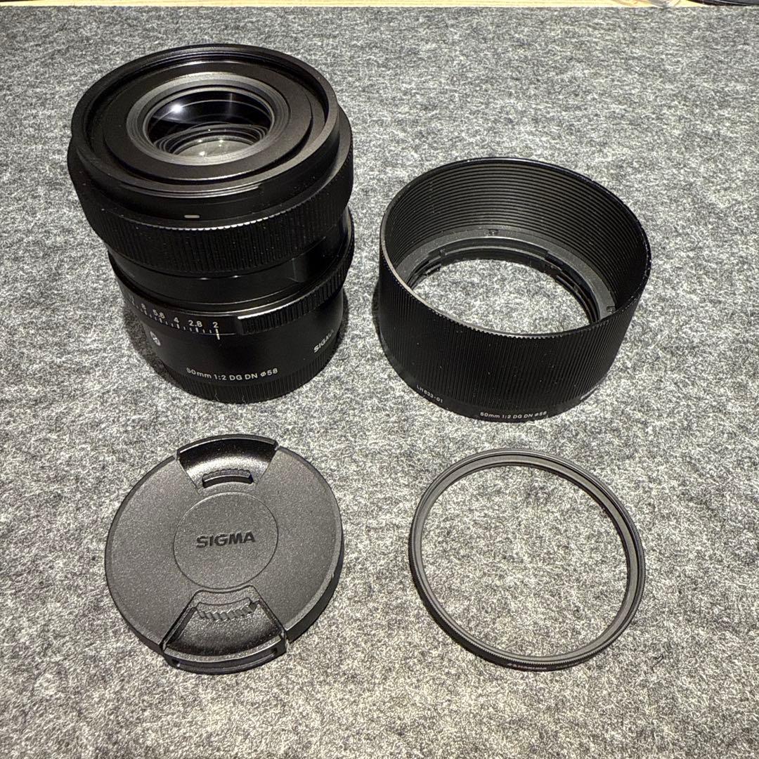 SIGMA 50mm F2 DG DN レンズ　eマウント