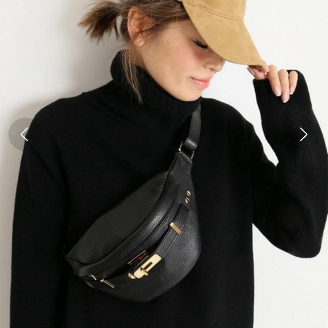 SITA PARANTICA シボカワウエストバッグ ドゥーズエムクラス 黒