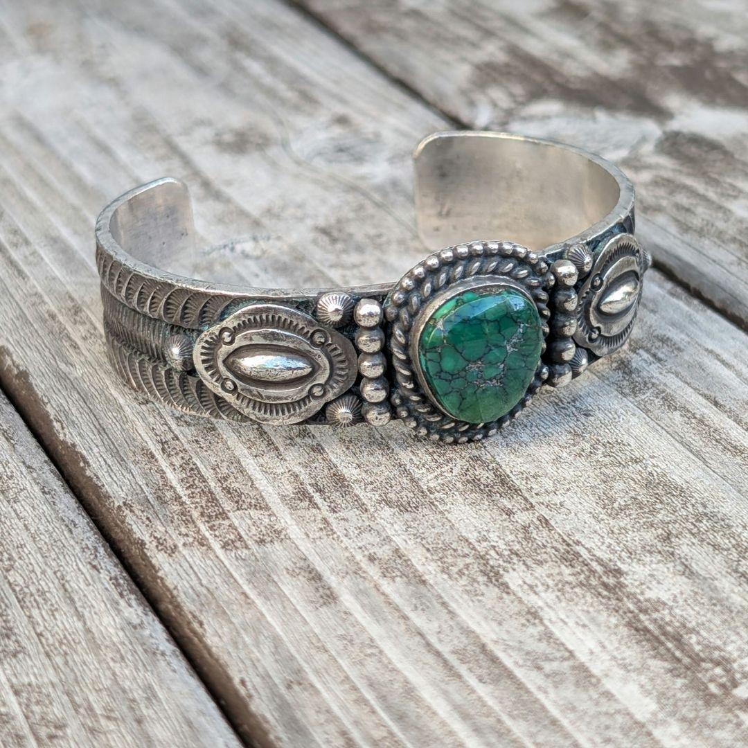 HermanSmith　シルバーバングル　インディアンジュエリー　ハーマンスミス