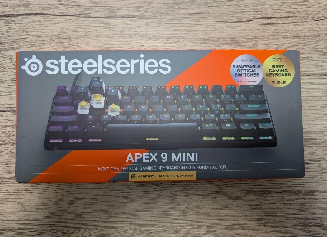 SteelSeries Apex 9 Mini ゲーミングキーボード