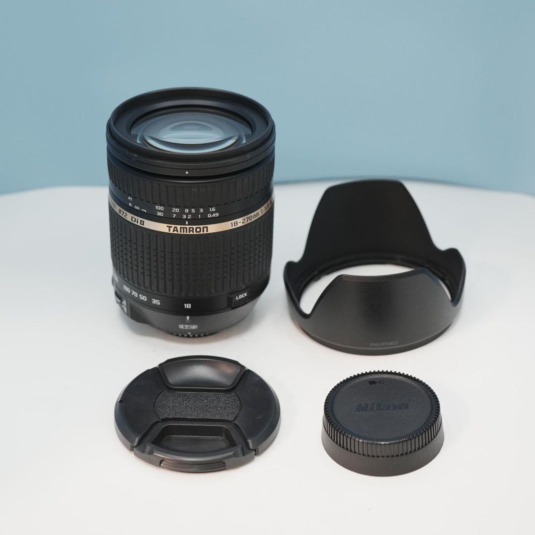 TAMRON 18-270mm Nikon用 望遠レンズ 極美品 a4610