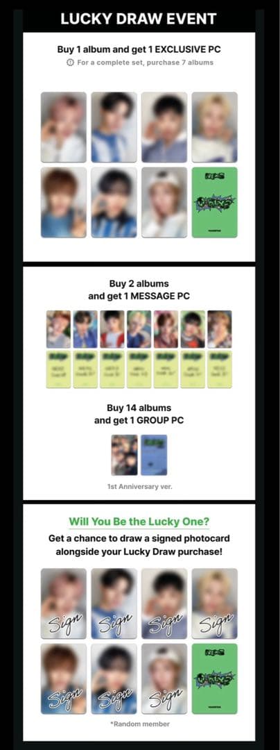 NEXZ ネクスジ ユウキ　makestar 直筆サイン入り　ラキドロ　トレカ