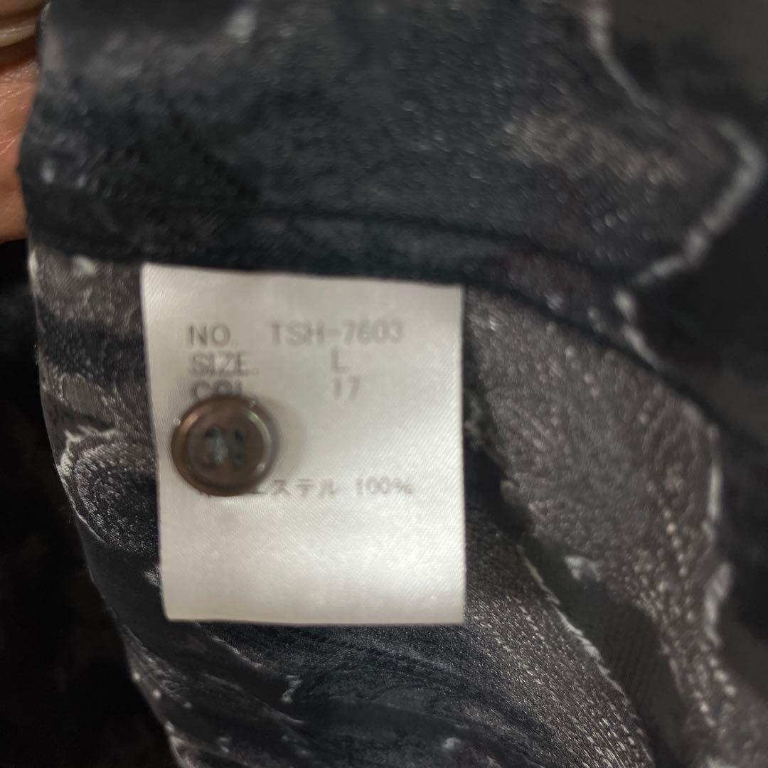 Tornado Mart 長袖シャツ ブラック/グレー