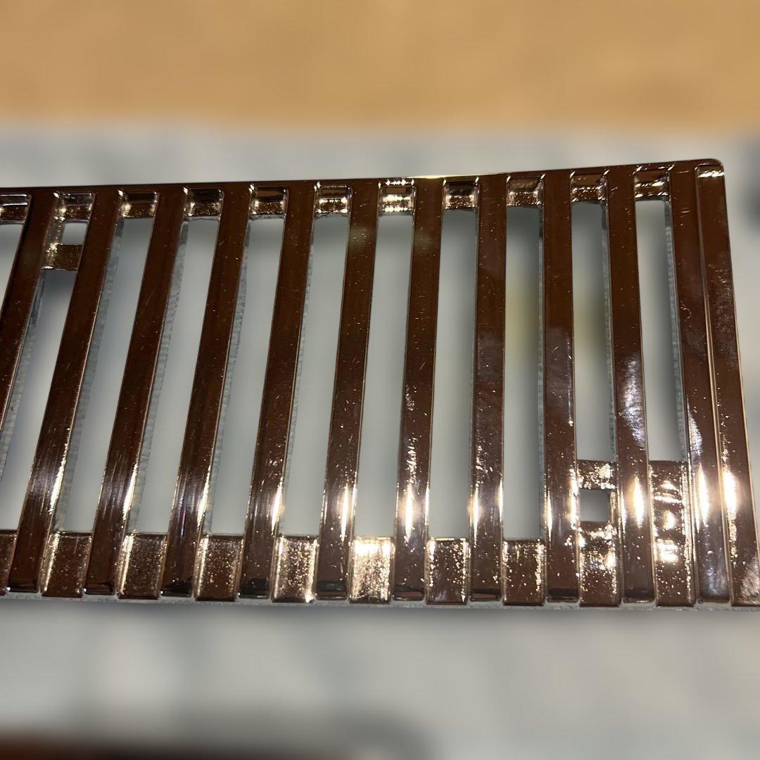 ダットサンD21 カウルトップパネル　クローム ローライダー　ミニトラック