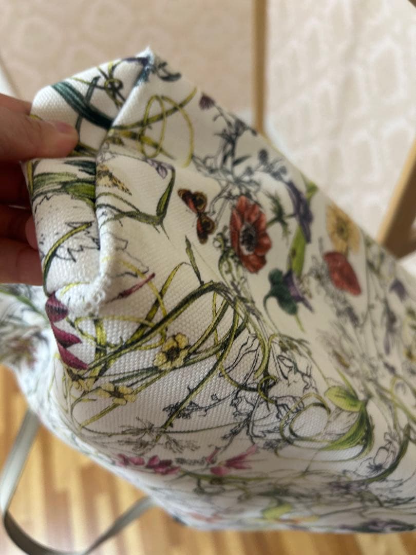 GUCCI 花柄キャンバスエコバッグ
