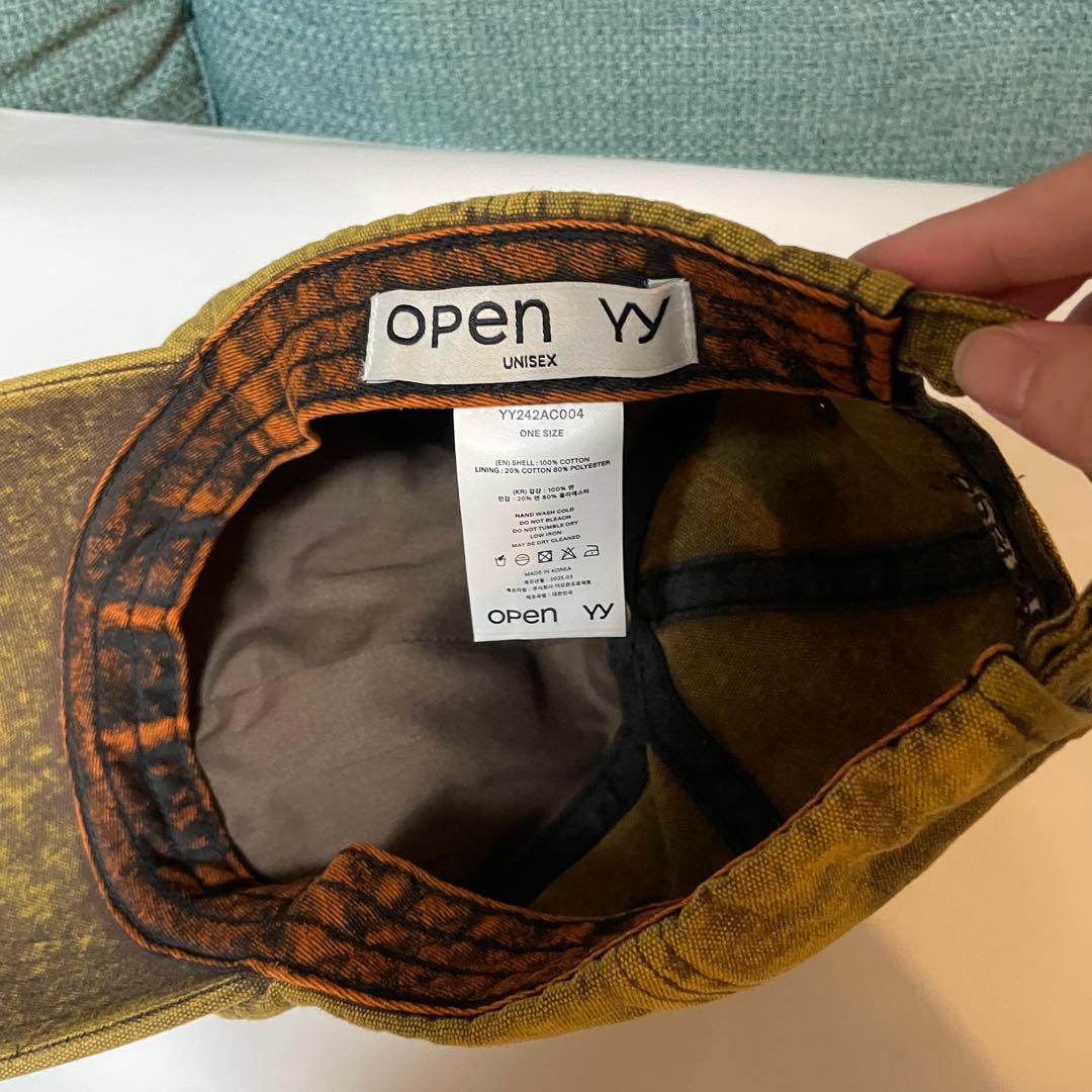 openyy キャップ　ブラウン