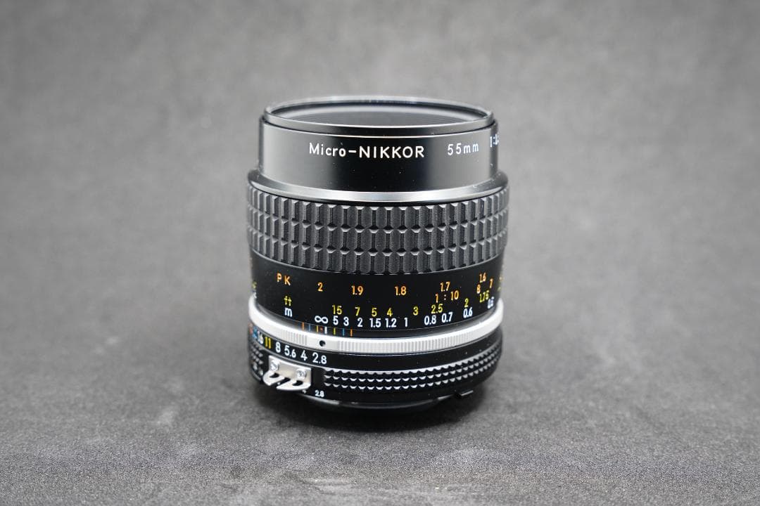 Micro-NIKKOR 55mm f/2.8Aiレンズ ＯＨ済み