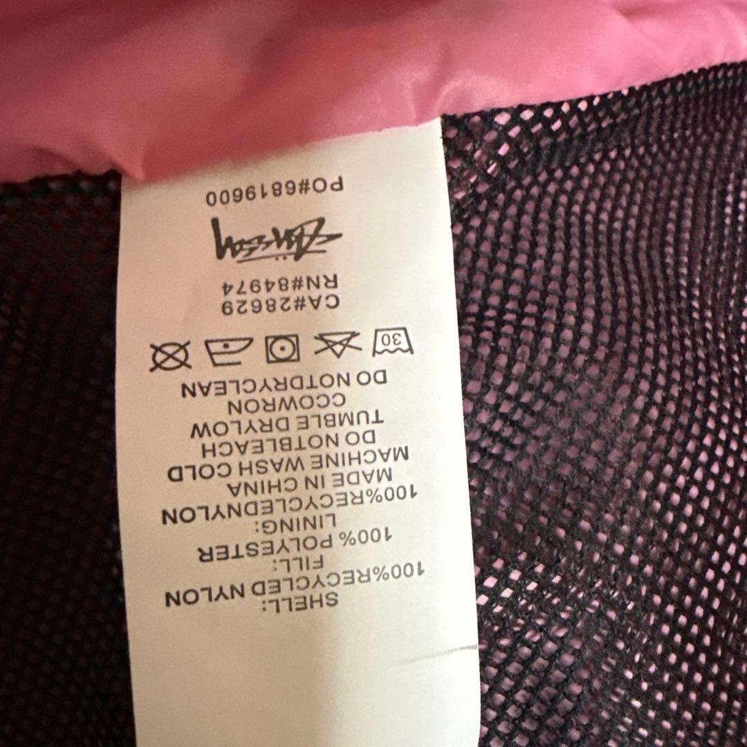 Stüssy ブラック ダウンジャケット