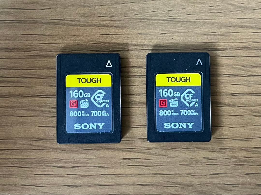 SONY CFexpress TypeA 160GB２枚組　カードリーダーセット