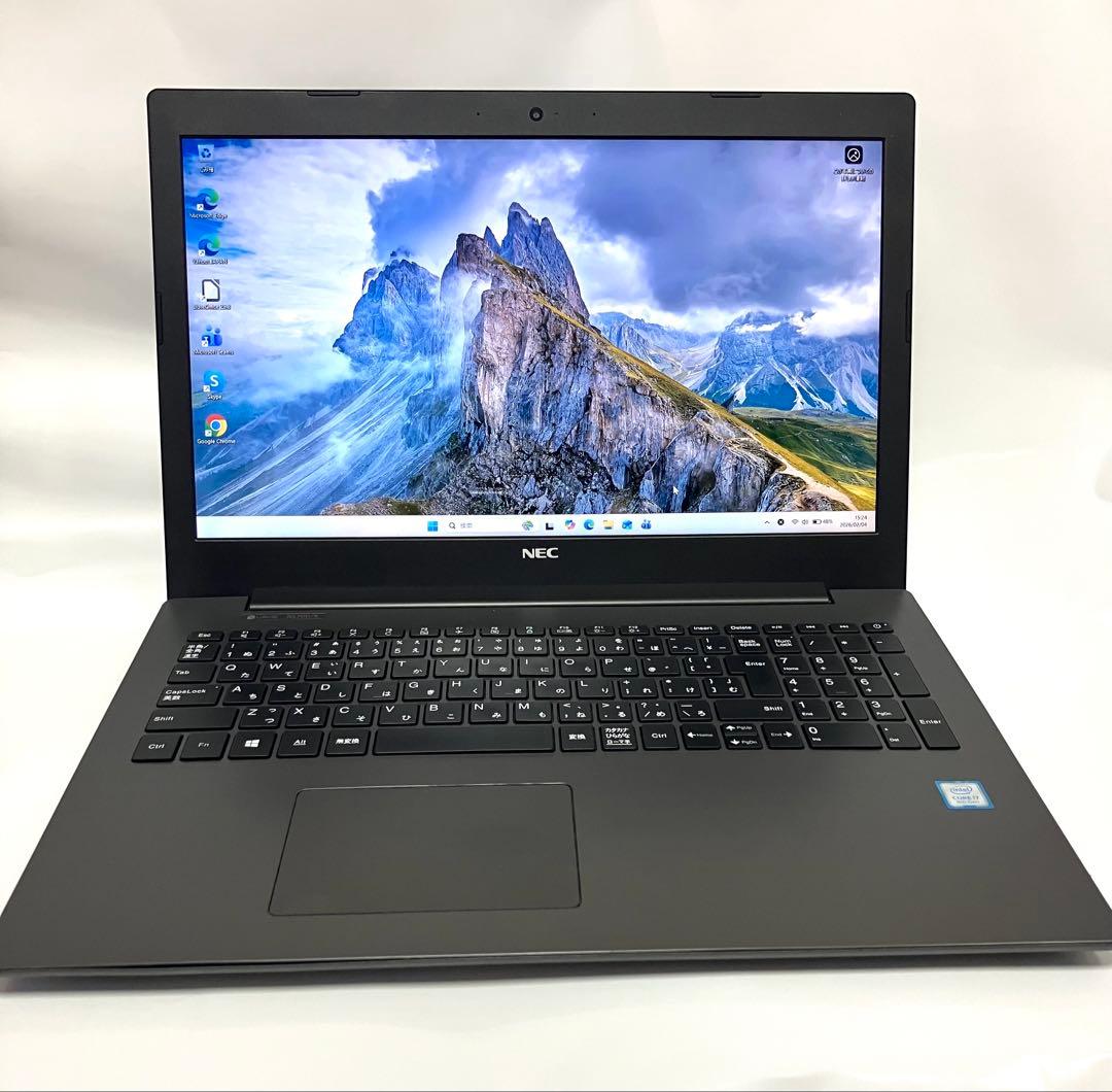 NEC NS700/K 第8世代 Core i7 SSD:256G HDD:1T