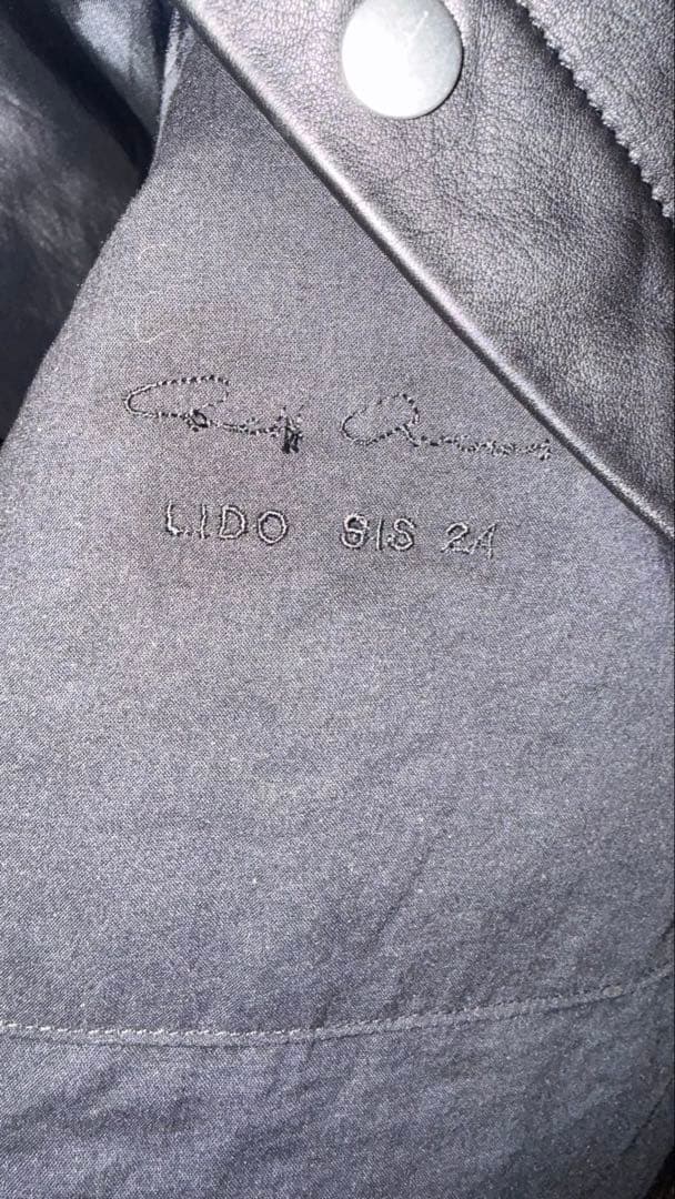 Rick Owensリックオウエンス24SS ALICE STROBE レザ