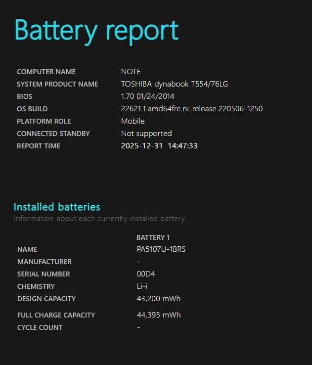 dynabook T554/76LG PT55476LBXG ライトゴールド