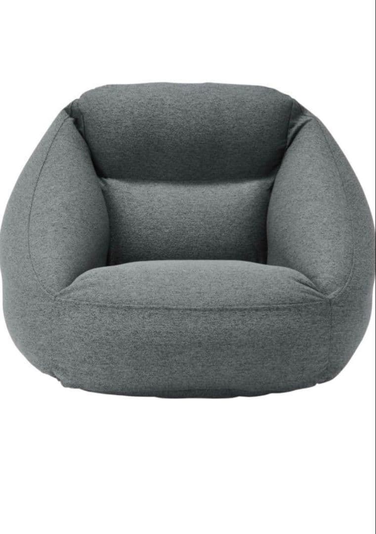 無印良品 空気でできたソファ チャコール