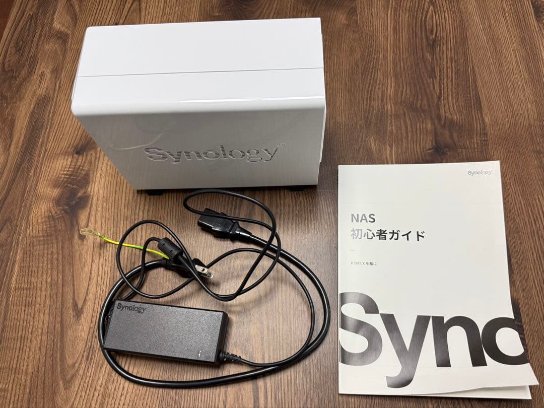 Synology NASキット 2ベイ DS223j/G【ガイドブック付】
