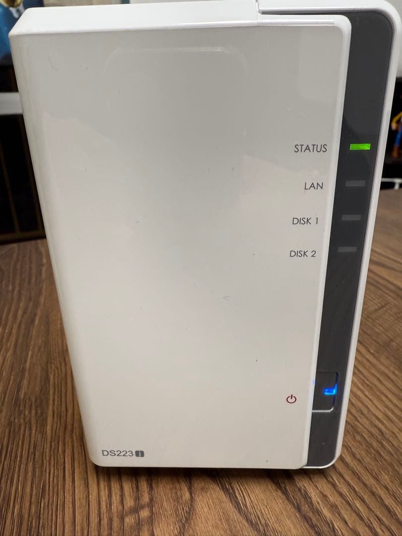 Synology NASキット 2ベイ DS223j/G【ガイドブック付】
