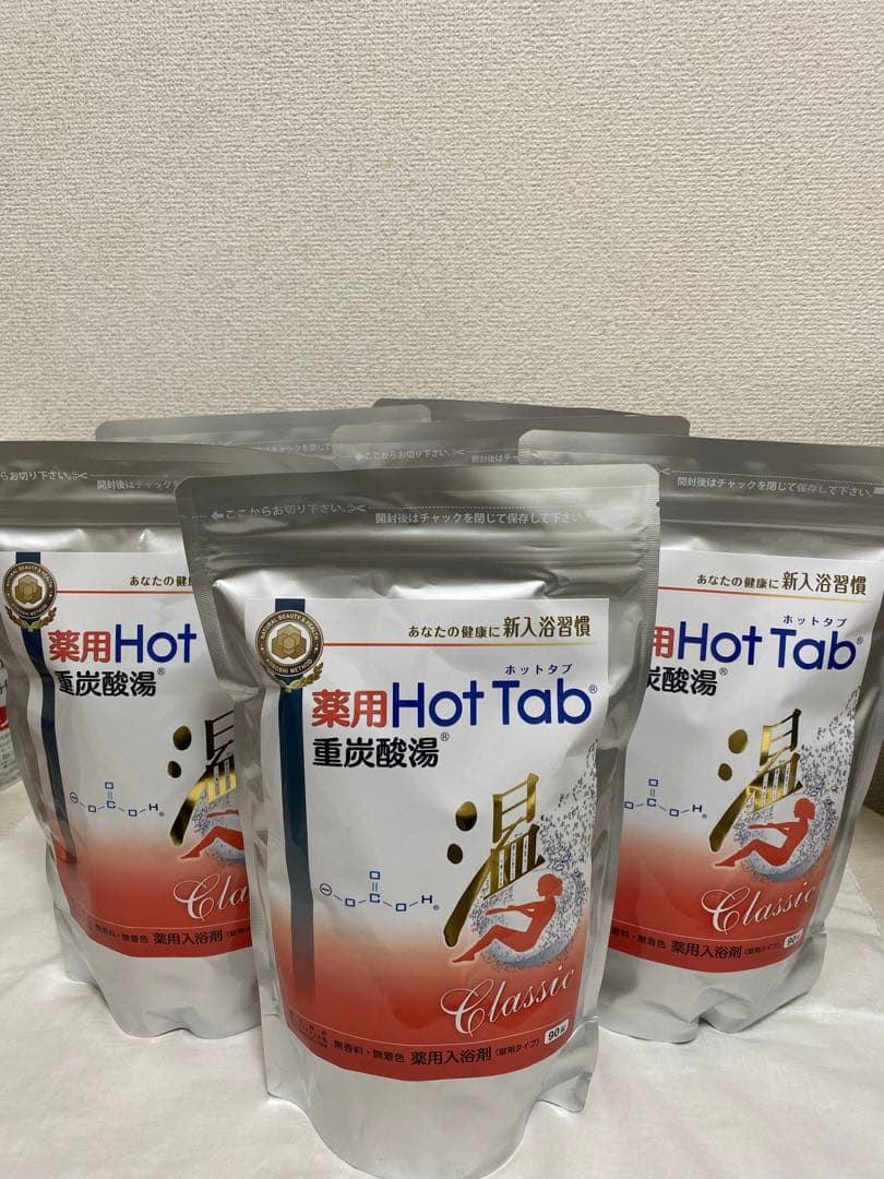 薬用ホットタブ 重炭酸湯Classic 90錠　6袋