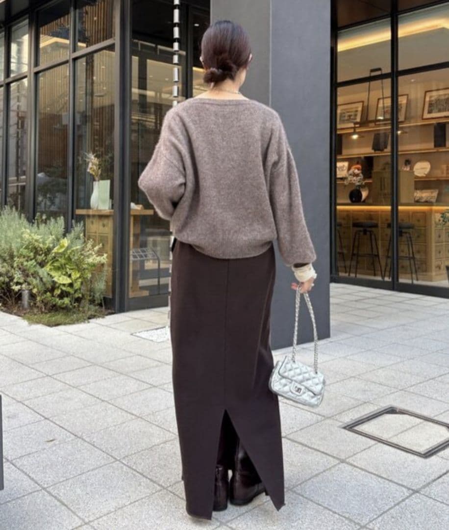 新品☆DOUDOU ドゥドゥ ヤクウールプルオーバー ブラウン