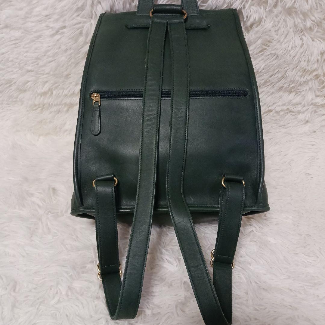 【美品】COACH オールドコーチ レザー リュック バックパック 9943