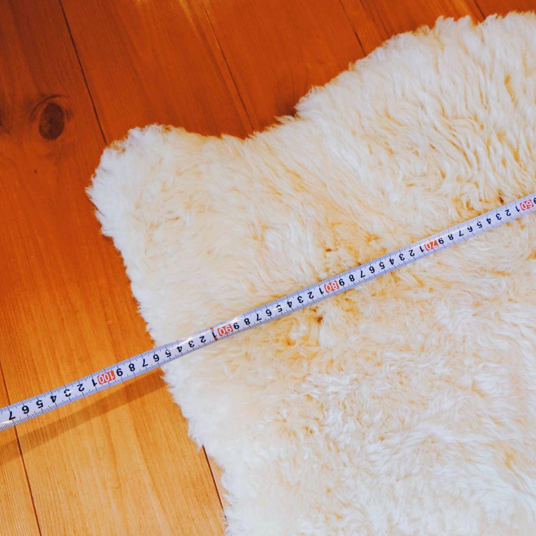 リアルムートン　天然　シープスキン　送料込み　匿名　メルカリ便