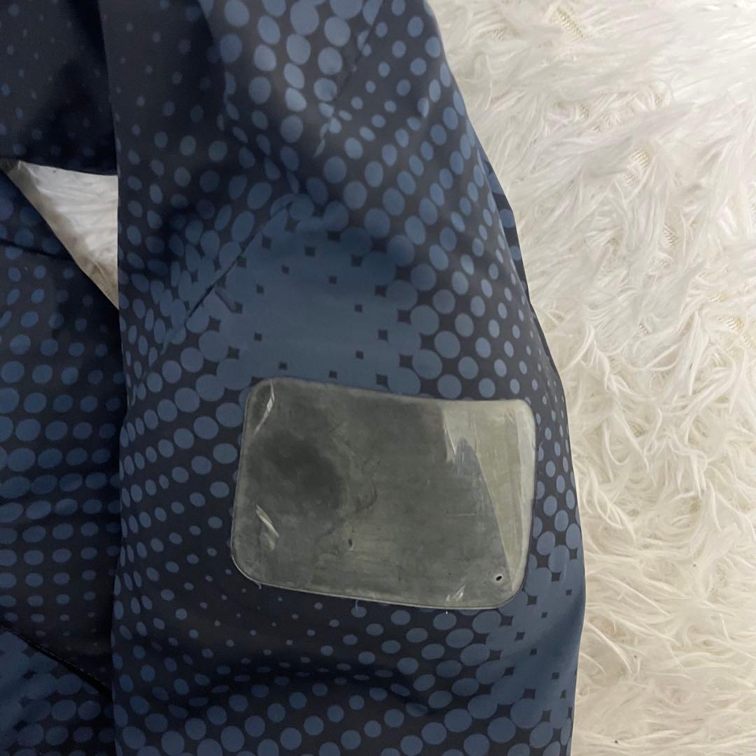 美品 最高峰 ミズノ MIZUNO セットアップ スキー ウェア ネイビー