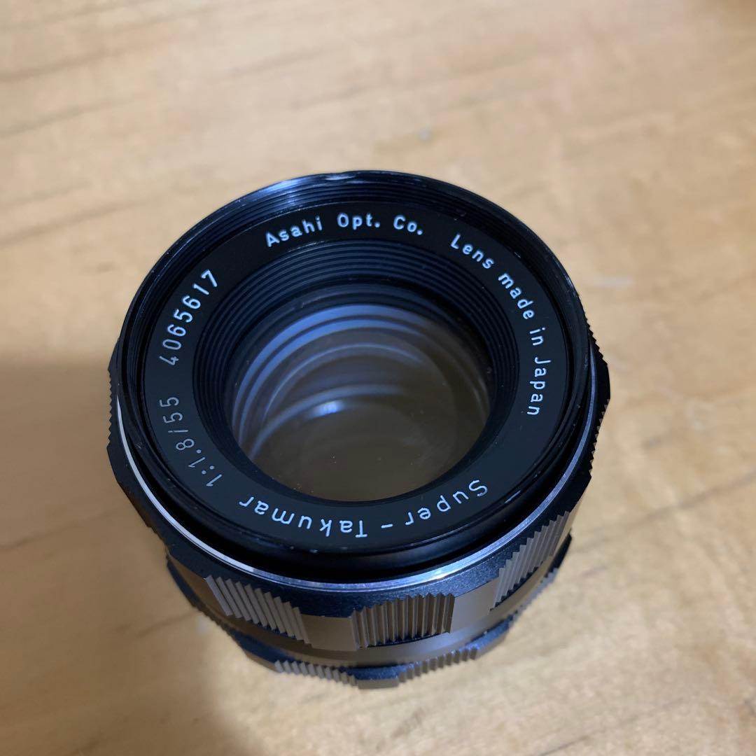 Super Takumar 55mm f1.8 マウントアダプター付き