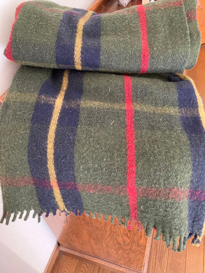 ［新品未使用] 大判厚手膝掛け　万能大判ラグF.O.B COOP大幅お値下げ♪♪