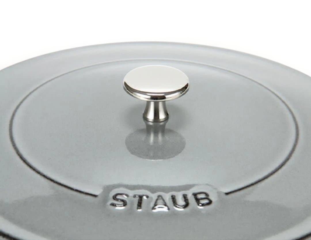 STAUB グラファイングレー24cm鍋 ソテーフライパン　両手鍋