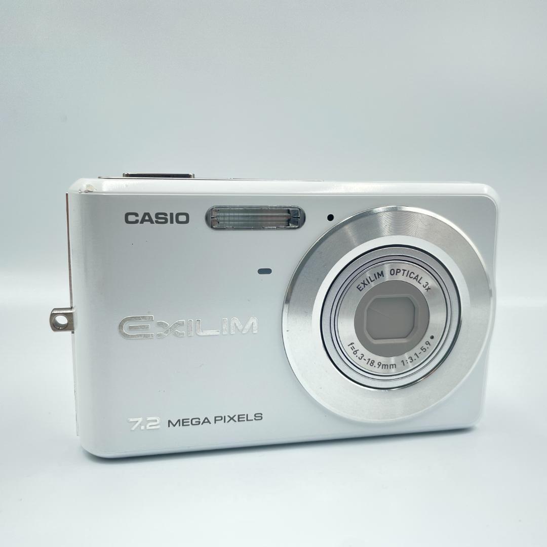 【動作品・転送特典無料あり】CASIO EXILIM EX-Z77 WHITE