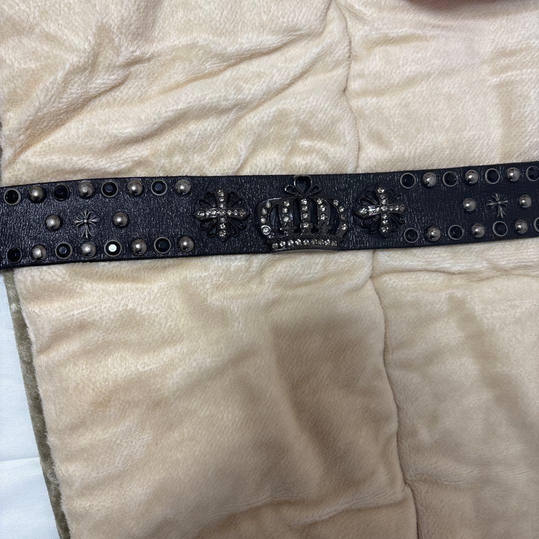 スタッズベルト　王冠　クラウン